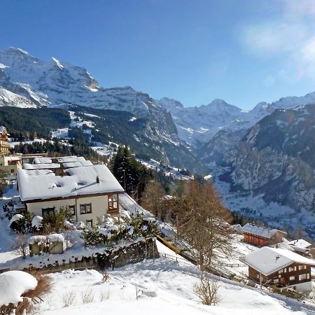 Apartment Haus Gertsch Apt-G By Interhome Wengen Eksteriør billede