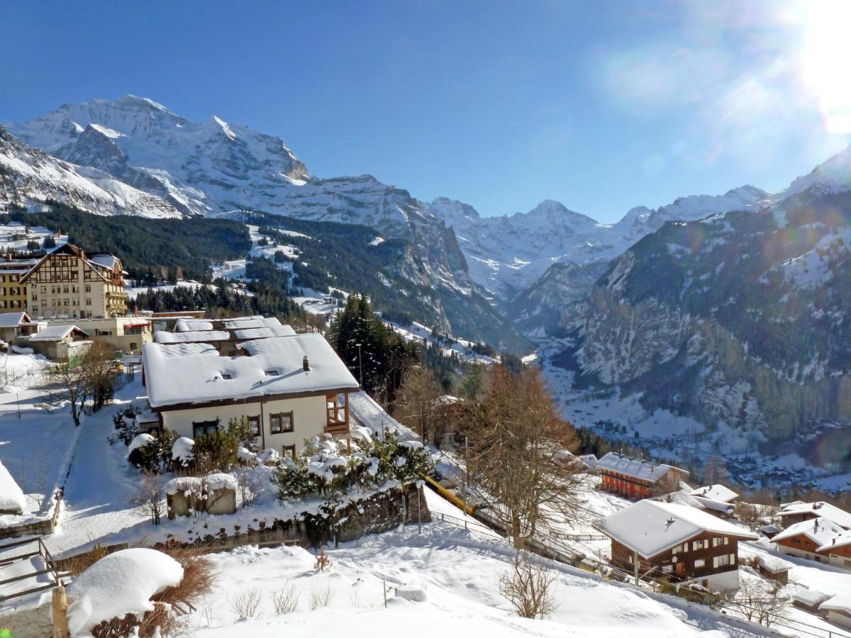 Apartment Haus Gertsch Apt-G By Interhome Wengen Eksteriør billede