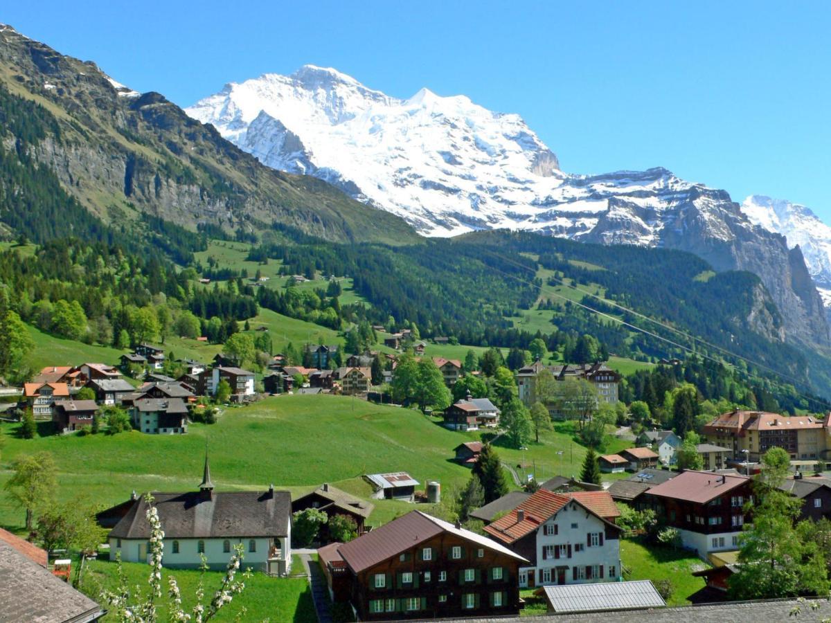 Apartment Haus Gertsch Apt-G By Interhome Wengen Eksteriør billede